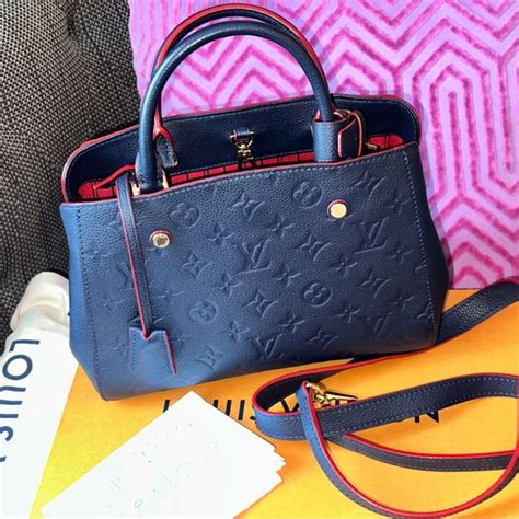 louis vuitton empreinte montaigne bb marine rouge|louis vuitton emporium handbags.